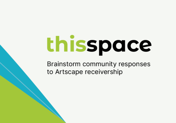 This Space: Artscape receivership