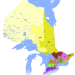 Map of Ontario